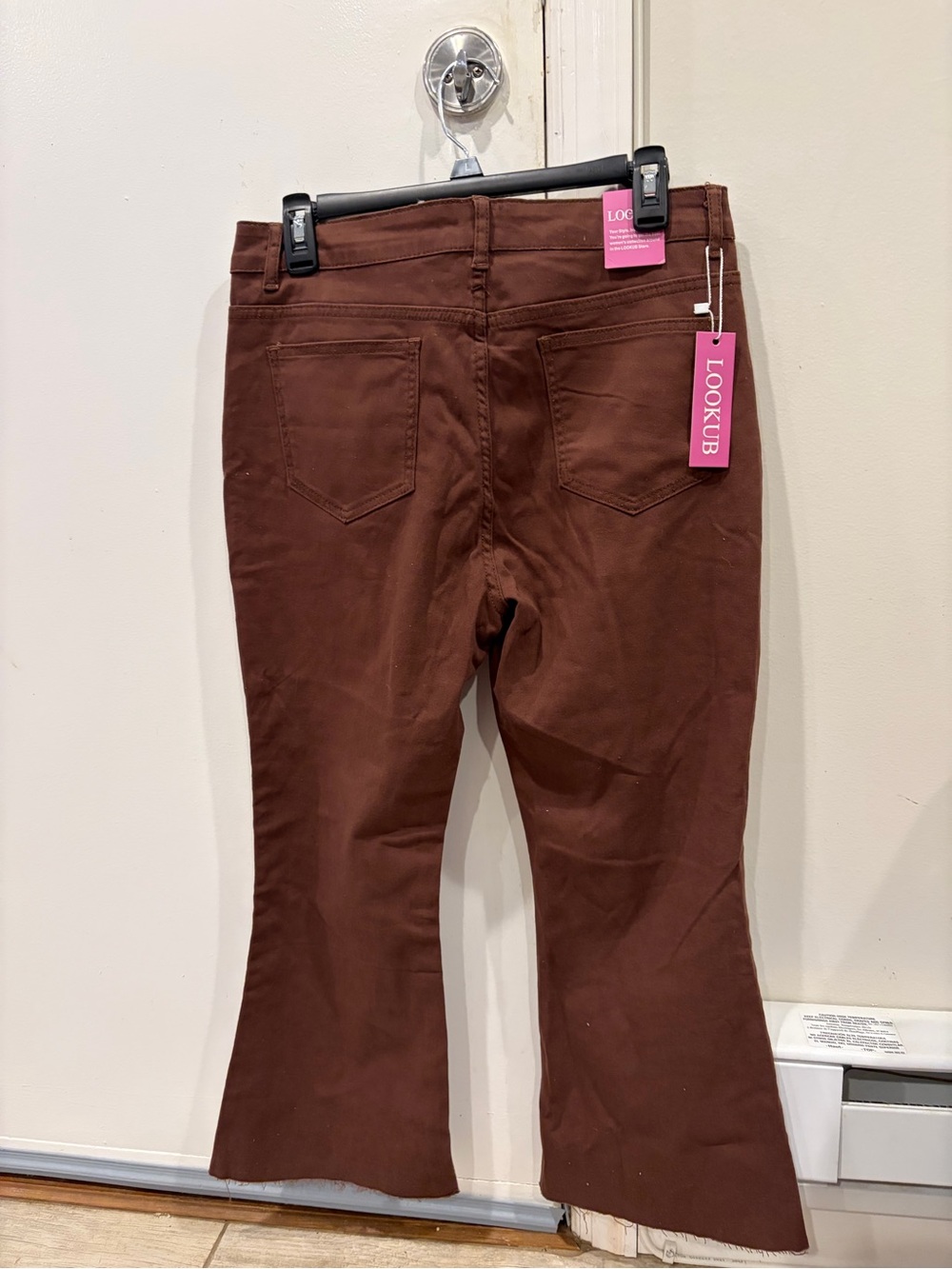 Women's Brown Stretch Bootcut Jeans